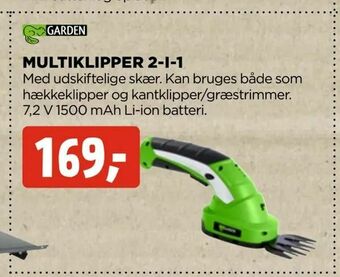 jem & fix Multiklipper 2-i-1 tilbud