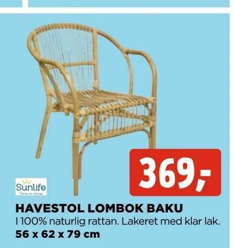 jem & fix Havestol lombok baku tilbud