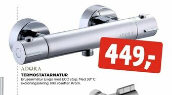 jem & fix Termostatarmatur tilbud