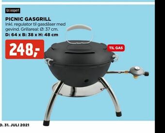 jem & fix Picnic gasgrill tilbud