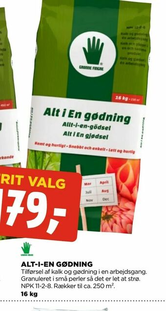 jem & fix Alt-i-en gødning tilbud