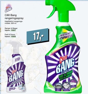 Harald Nyborg Cillit Bang rengøringsspray tilbud