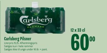 Min Købmand Pilsner øl tilbud