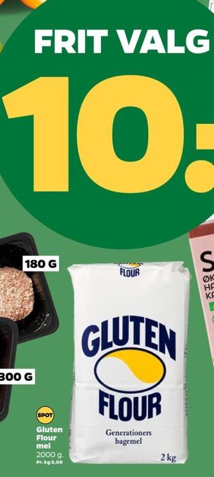 Netto Gluten flour hvedemel tilbud