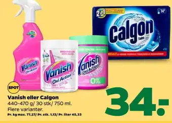 Netto Calgon maskinrens tilbud