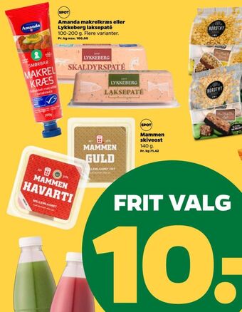 Netto Lykkeberg skaldyrspaté tilbud