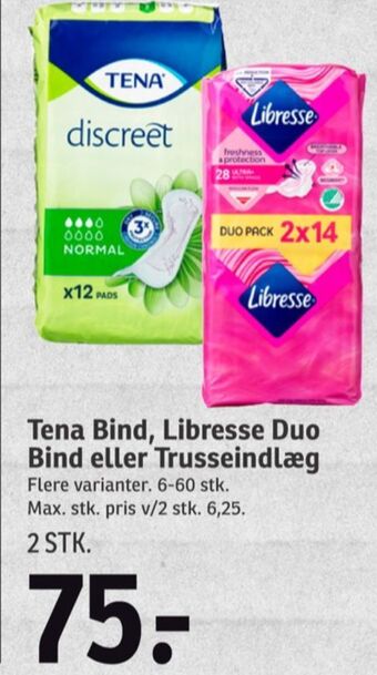 SPAR Libresse bind tilbud