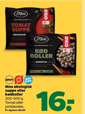 Netto Mou tomatsuppe tilbud