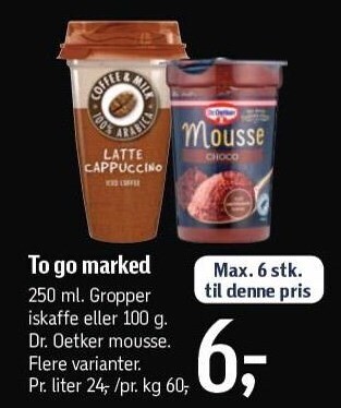 Føtex To go marked tilbud