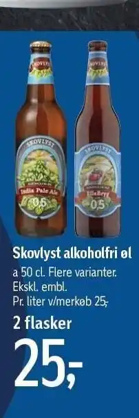 Føtex Skovlyst slkoholfri øl tilbud