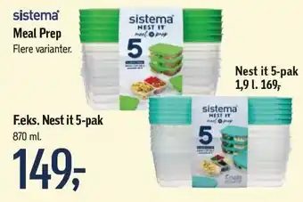Føtex Meal prep nest it tilbud