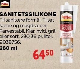 jem & fix Sanitetssilikone tilbud