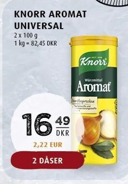 Scandinavian Park Knorr aromat universal tilbud