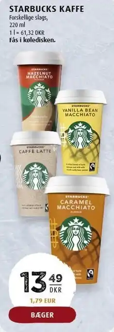 Starbucks kaffe