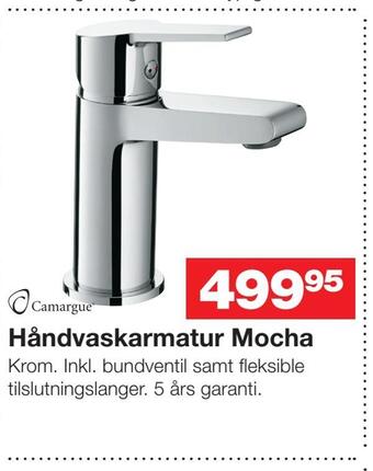 Bauhaus Håndvaskarmatur mocha tilbud