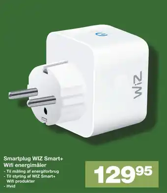 Bauhaus Smartplug wiz smart+ wifi energimåler tilbud