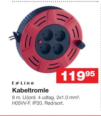 Bauhaus Kabeltromle tilbud