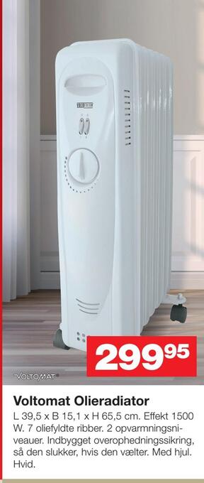 Bauhaus Voltomat olieradiator tilbud