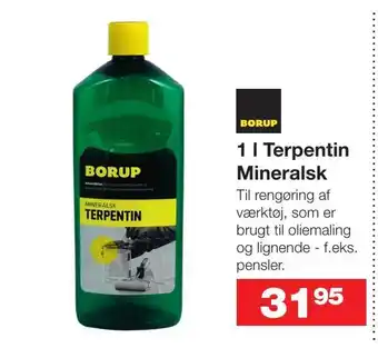 1 l terpentin mineralsk