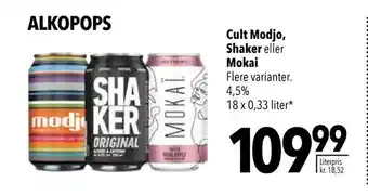 Citti Cult modjo, shaker eller mokai tilbud