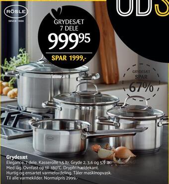 Kop & Kande Grydesæt tilbud