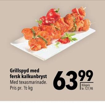 Citti Grillspyd med fersk kalkunbryst tilbud