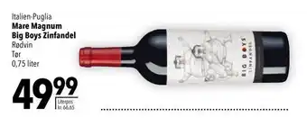 Citti Mare magnum big boys zinfandel tilbud