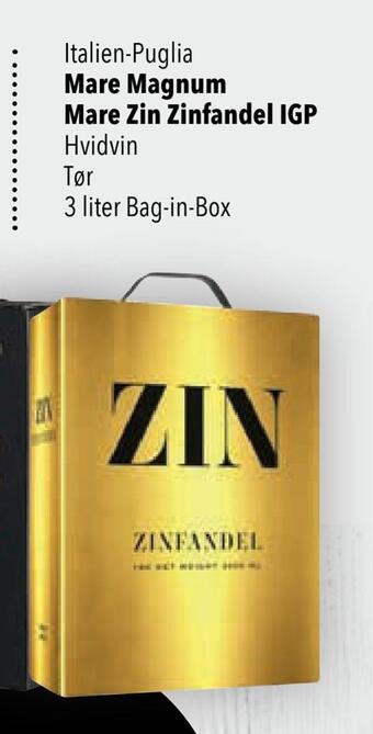 Citti Mare magnum mare zin zinfandel igp tilbud