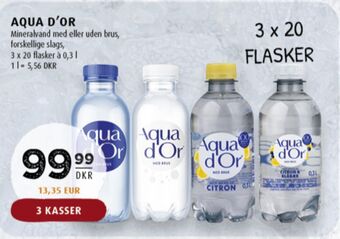 Scandinavian Park Aqua d'or mineralvand tilbud