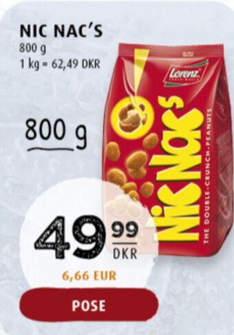 Nicnacs snacks