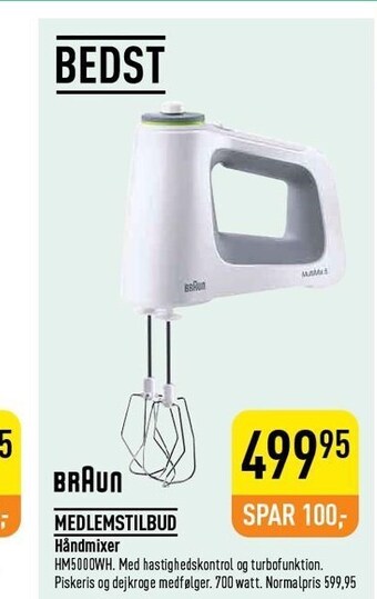 Kop & Kande Håndmixer tilbud