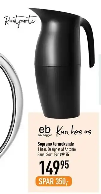 Soprano termokande