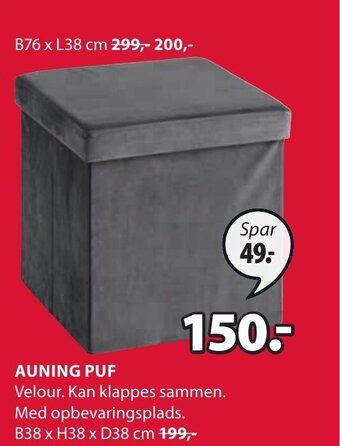 JYSK Auning Puf tilbud