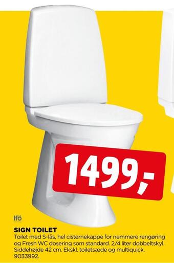 jem & fix Sign toilet tilbud