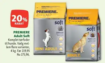 Maxi Zoo Premiere adult soft tilbud