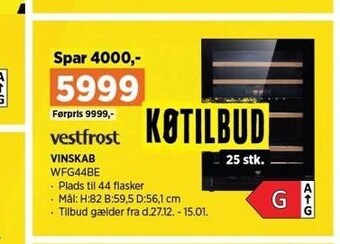 Power Vinskab tilbud