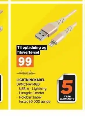 Power Lightningkabel tilbud