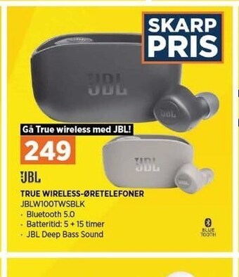 Power True wireless-øretelefoner tilbud