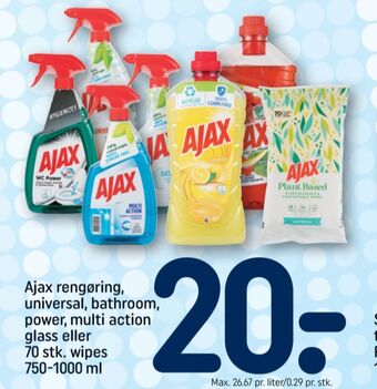 REMA 1000 Ajax rengøring - universal tilbud