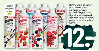 REMA 1000 Cheasy yoghurt vanilje tilbud