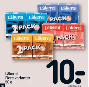 REMA 1000 Läkerol pastiller salvi tilbud
