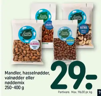 REMA 1000 Earth control valnødder tilbud