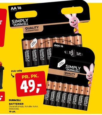 jem & fix Duracell batterier tilbud
