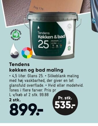 Bilka Tendens Køkken Og Bad Maling tilbud