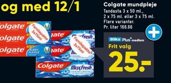Bilka Colgate Mundpleje tilbud