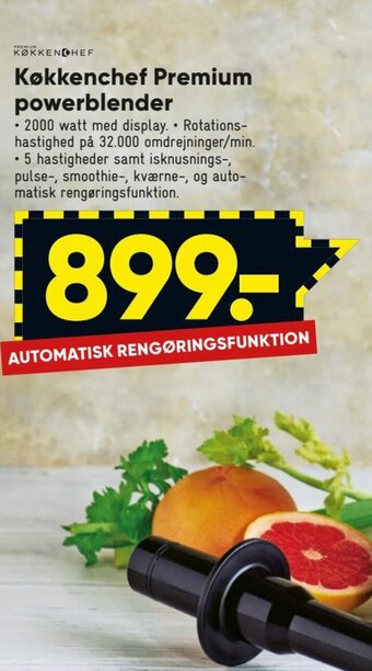 Bilka Køkkenchef Premium Powerblender tilbud