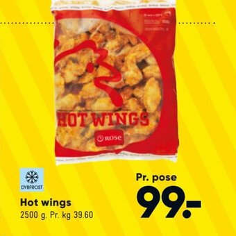 Bilka Hot Wings tilbud