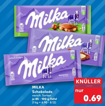 Kaufland Milka Schokolade tilbud