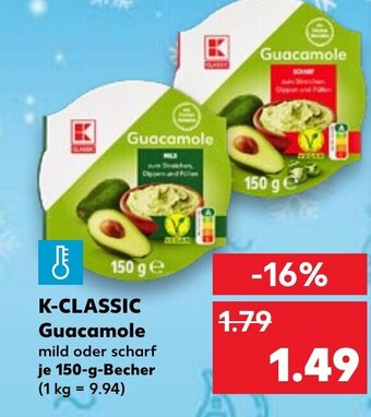 Kaufland K-Classic Guacamole tilbud