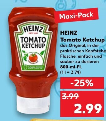 Kaufland DE Heinz Tomato Ketchup tilbud